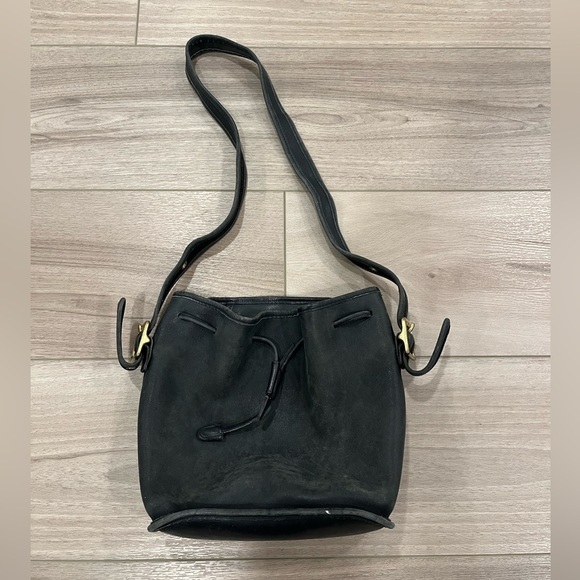 Coach Vintage Lulas Legacy Drawstring Bucket Bag 9952